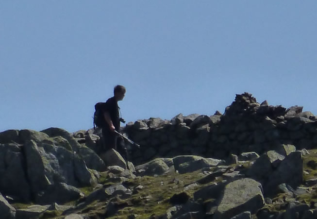 Neil on Scoat Fell
